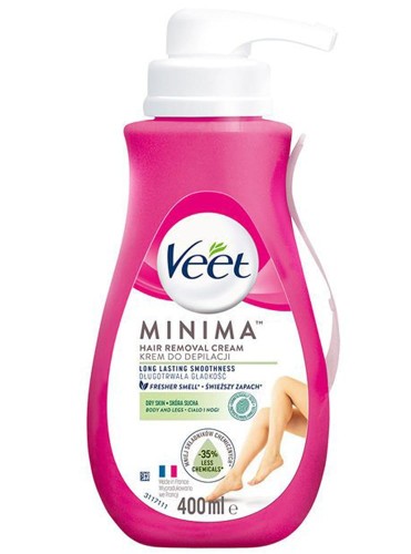VEET MINIMA Krem do depilacji skóra sucha 400 ml